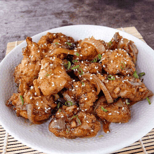 Ayam Wijen Saus Mentega