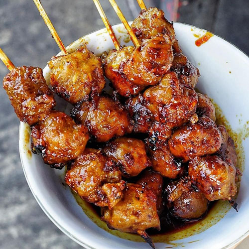 Bakso Bakar Keju Pedas