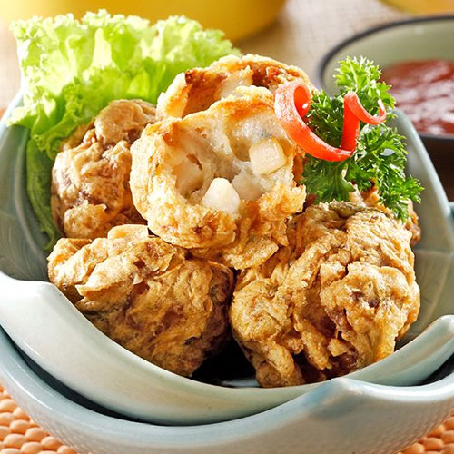 Bakso Goreng Cumi Daun Ketumbar