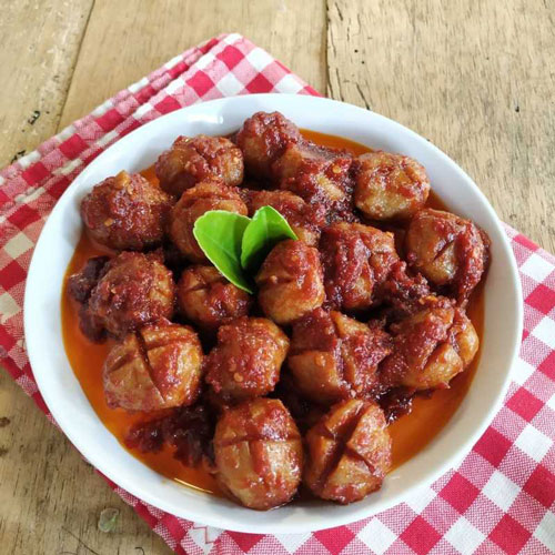 Bakso Pedas Manis