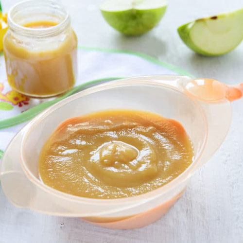 Bubur Susu Apel Manis