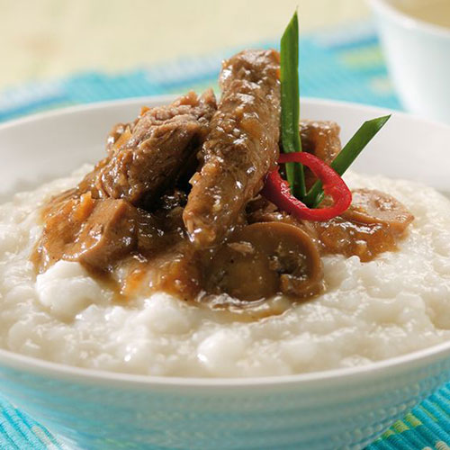 Bubur Jamur Sukiyaki