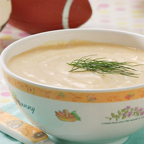 Bubur Wortel dan Salmon