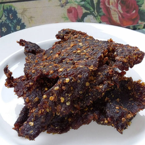 Dendeng Kambing Manis Pedas