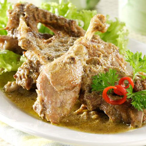 Gulai Bebek Masak Hijau