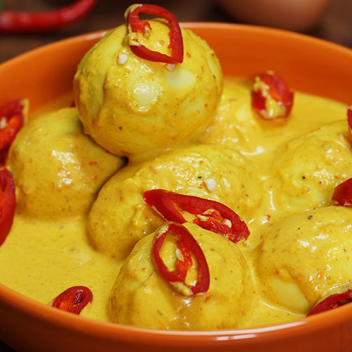 Gulai Telur Rebus