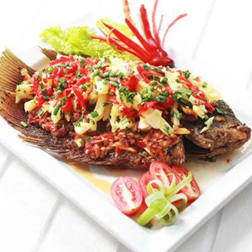 Gurame Siram Saus Nanas