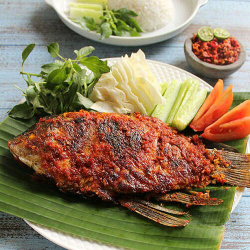 Ikan Gurame Bakar Bumbu Bali