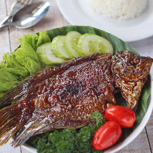 Ikan Gurame Bakar Madu