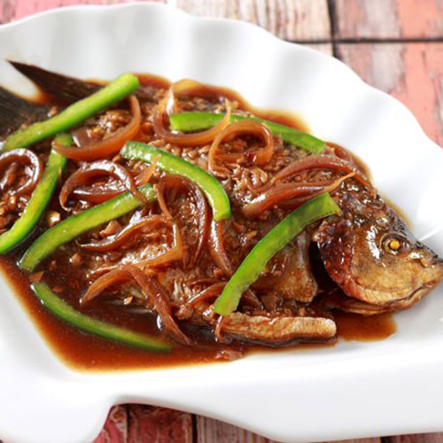 Ikan Gurame Saus Tiram