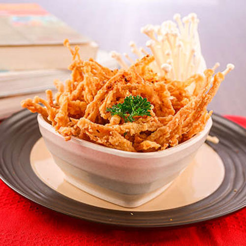 Jamur Enoki Goreng Krispi