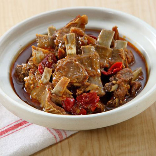 Daging Kambing Masak Cabai Kering
