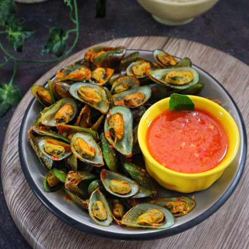 Kerang Hijau Rebus
