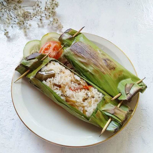 Nasi Bakar Teri
