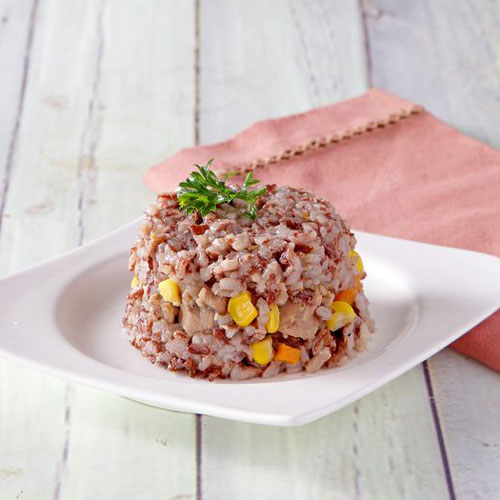 Nasi Merah Bawang Putih