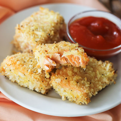 Nugget Salmon Keju