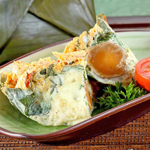 Pepes Telur Asin