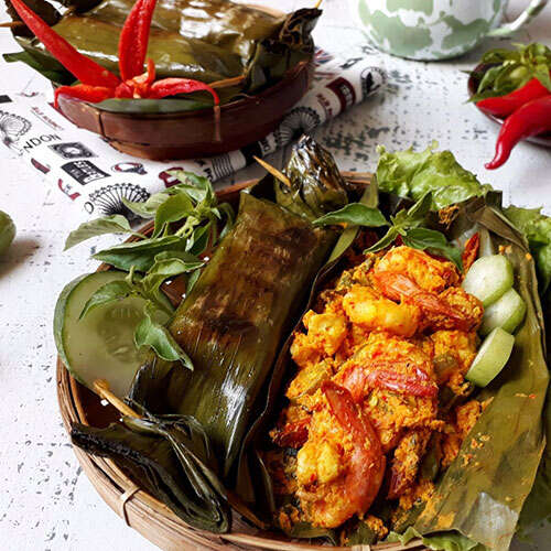 Pepes Udang