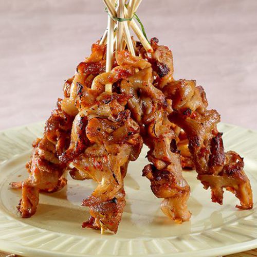 Sate Jamur Balado
