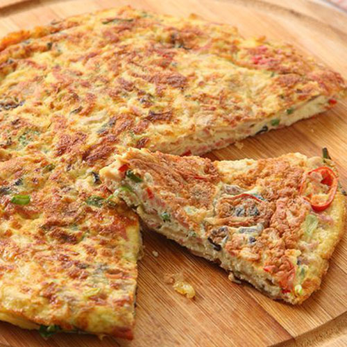Telur Dadar Jamur Tiram