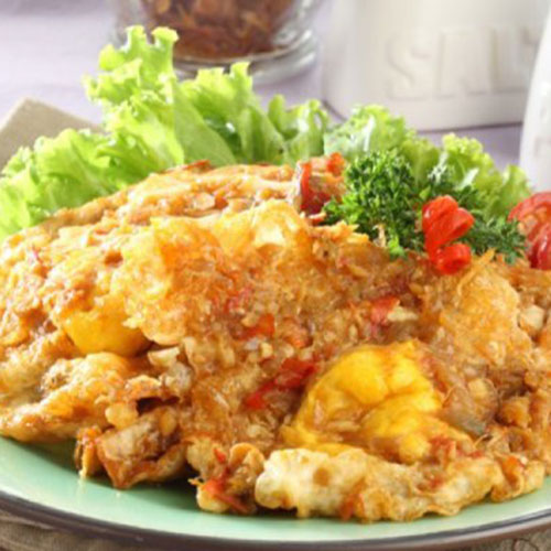 Telur Ceplok Masak Sambal